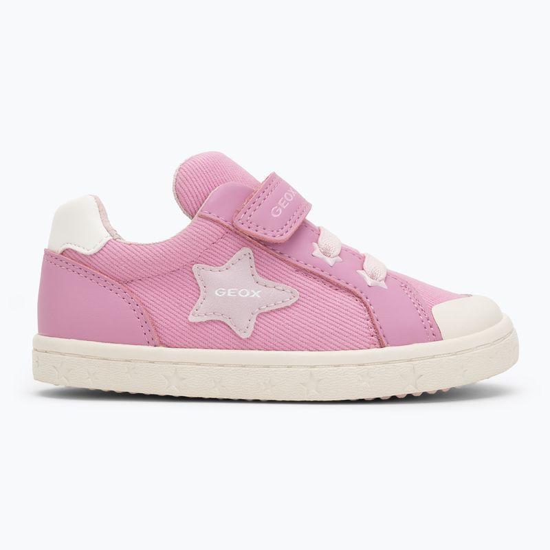 Scarpe Geox Gisli rosa scuro per bambini 2