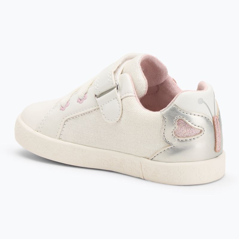 Scarpe Geox Gisli bianche per bambini 3
