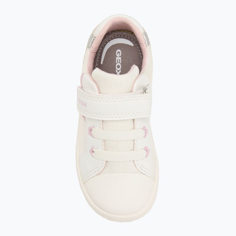 Scarpe Geox Gisli bianche per bambini 5