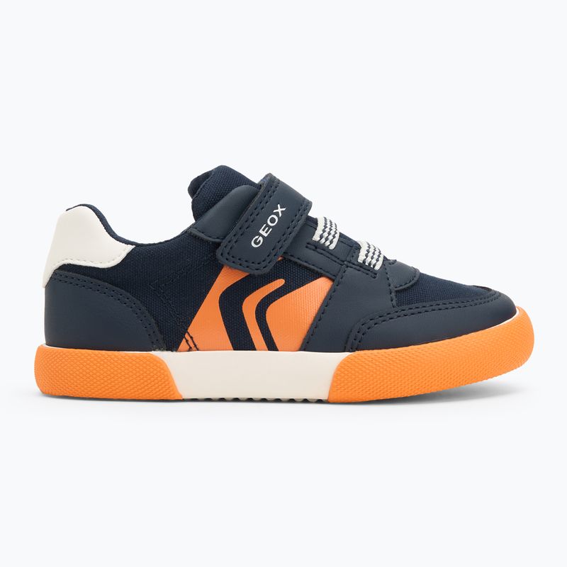 Geox Gisli navy/arancio scarpe per bambini 2
