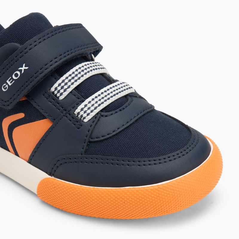 Geox Gisli navy/arancio scarpe per bambini 7