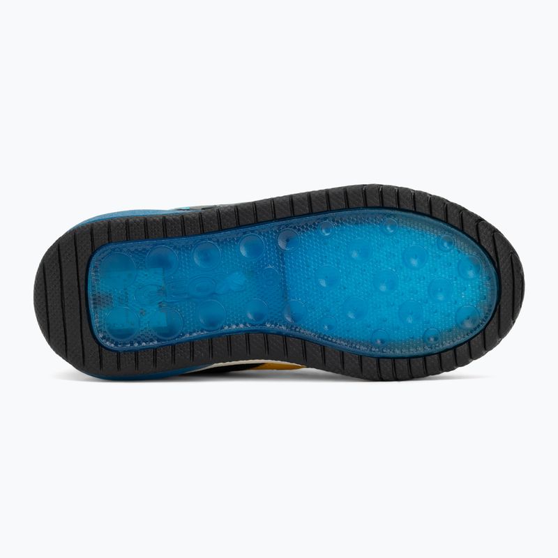 Geox Inek scarpe da bambino giallo/rosso 4