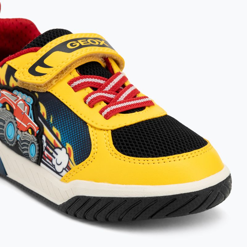 Geox Inek scarpe da bambino giallo/rosso 7