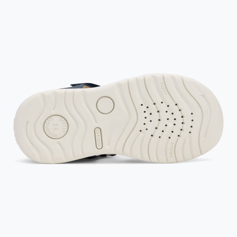 Geox Macchia avio/bianco sandali per bambini 4