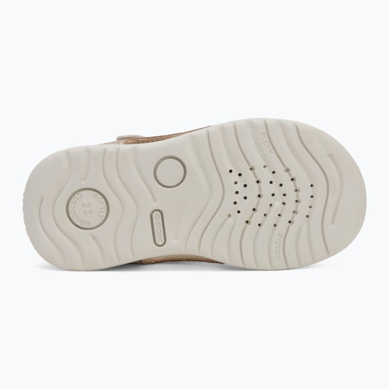 Geox Macchia sandali per bambini bianco/oro 4