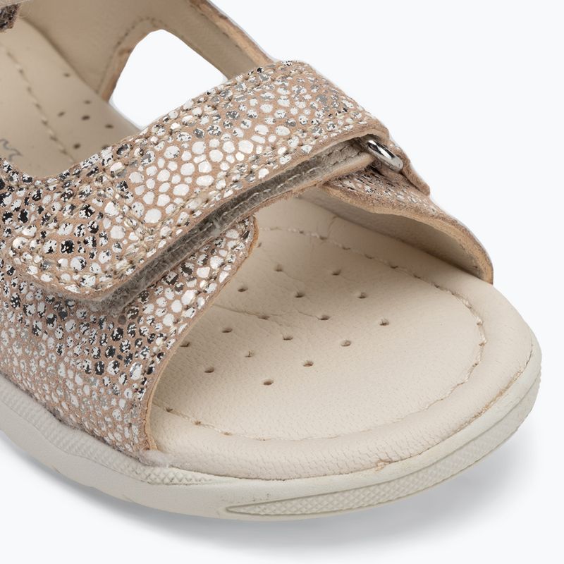 Geox Macchia sandali per bambini bianco/oro 7