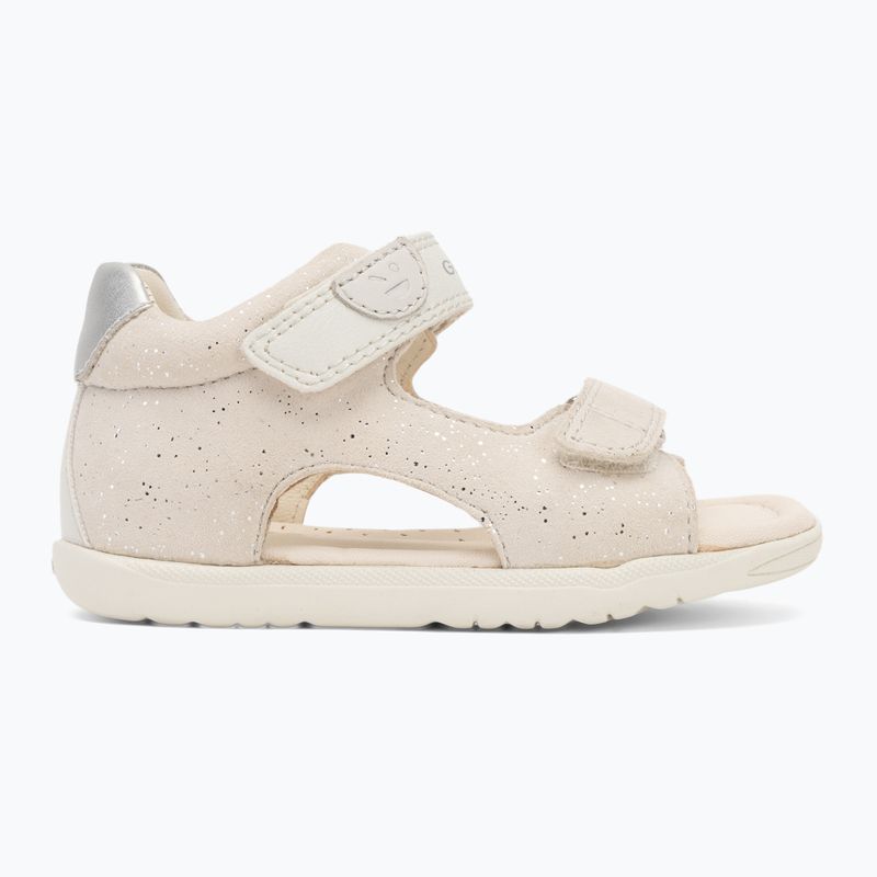 Geox Macchia sandali per bambini bianco/argento 2