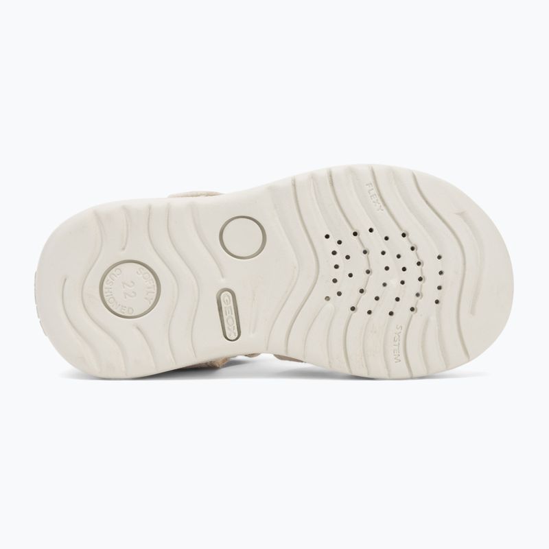 Geox Macchia sandali per bambini bianco/argento 4