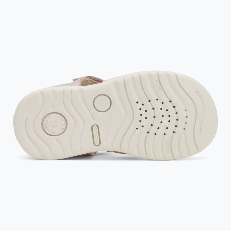 Sandali Geox Macchia rosa/bianco per bambini 4