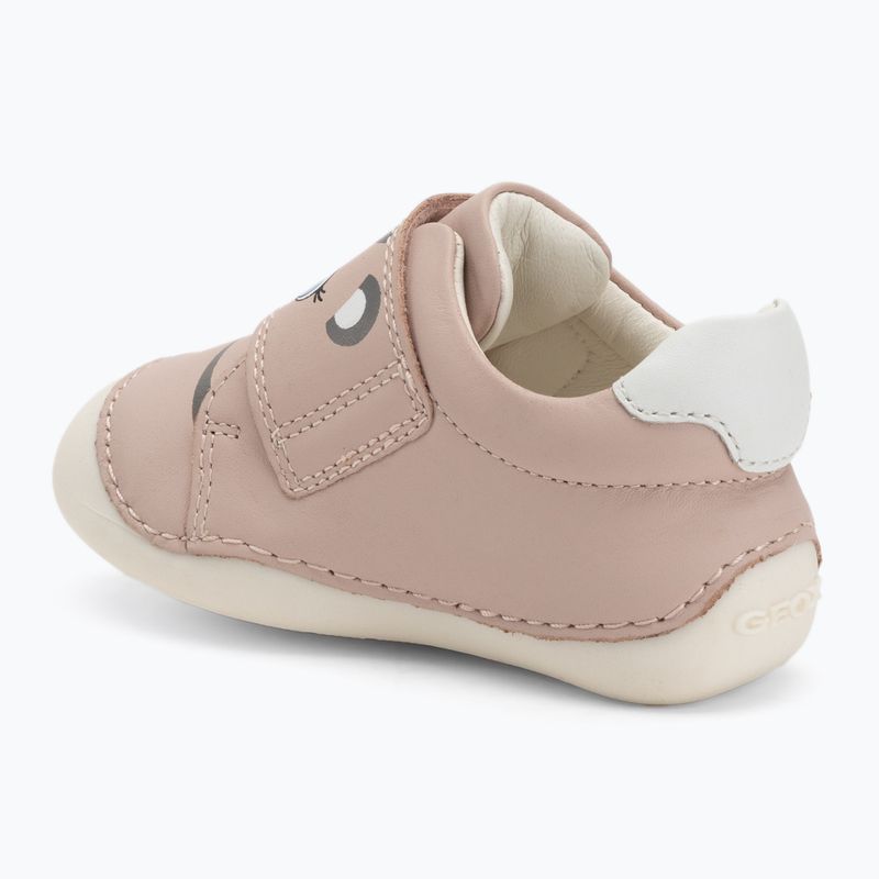 Geox Tutim rosa/bianco scarpe per bambini 3
