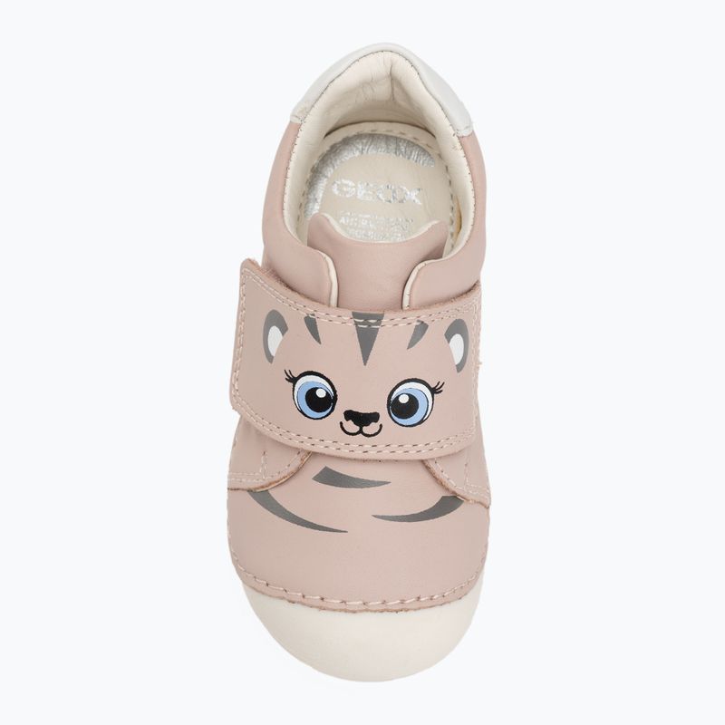 Geox Tutim rosa/bianco scarpe per bambini 5