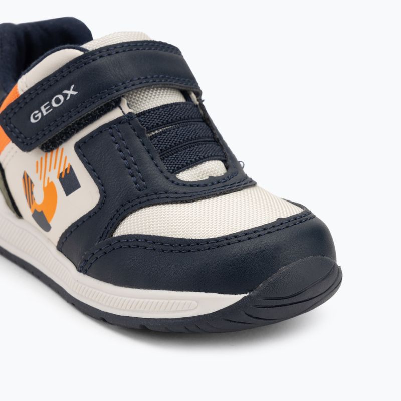 Geox Rishon, scarpe da bambino blu/arancio chiaro 7