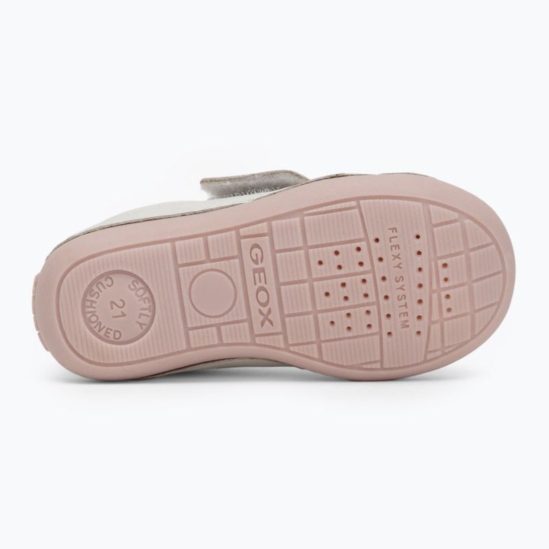 Geox Tutim bianco/rosa scarpe da bambino 4