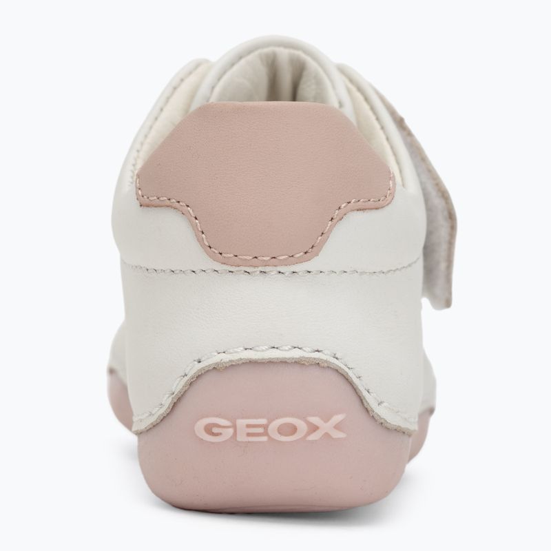 Geox Tutim bianco/rosa scarpe da bambino 6