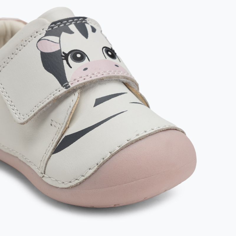 Geox Tutim bianco/rosa scarpe da bambino 7