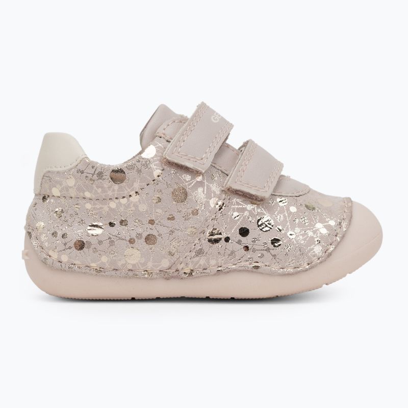 Scarpe Geox Tutim rosa/bianco sporco per bambini 2