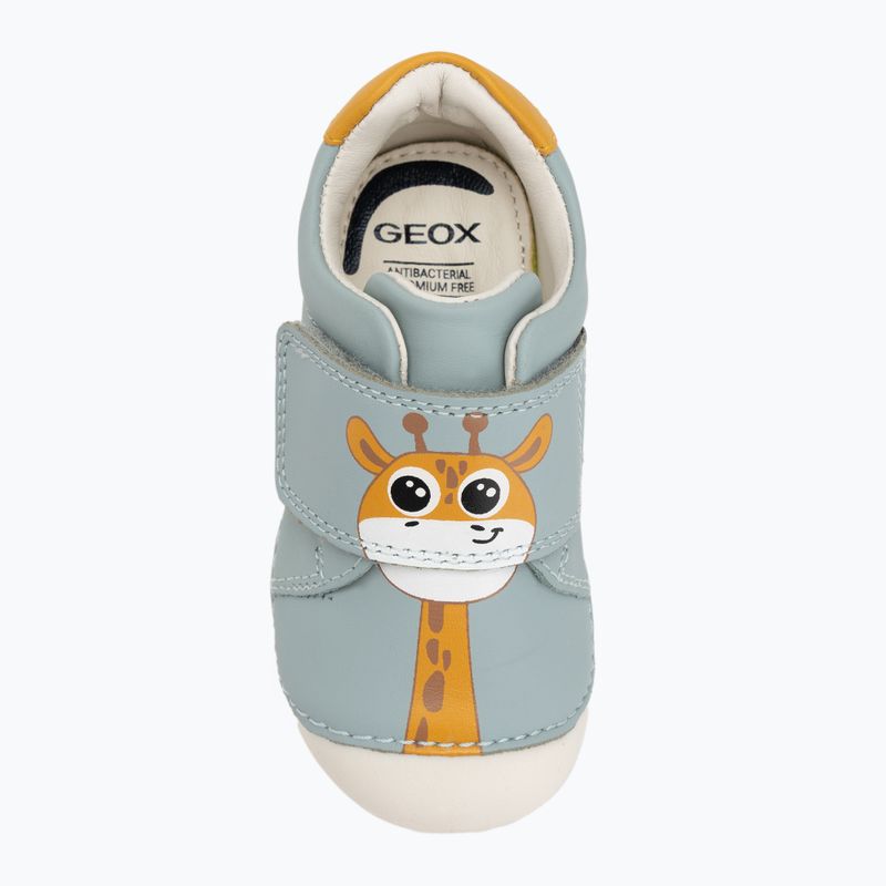 Geox Tutim scarpe da bambino giallo salvia/ocra 5