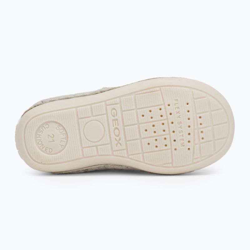 Geox Tutim bianco/argento scarpe da bambino 4
