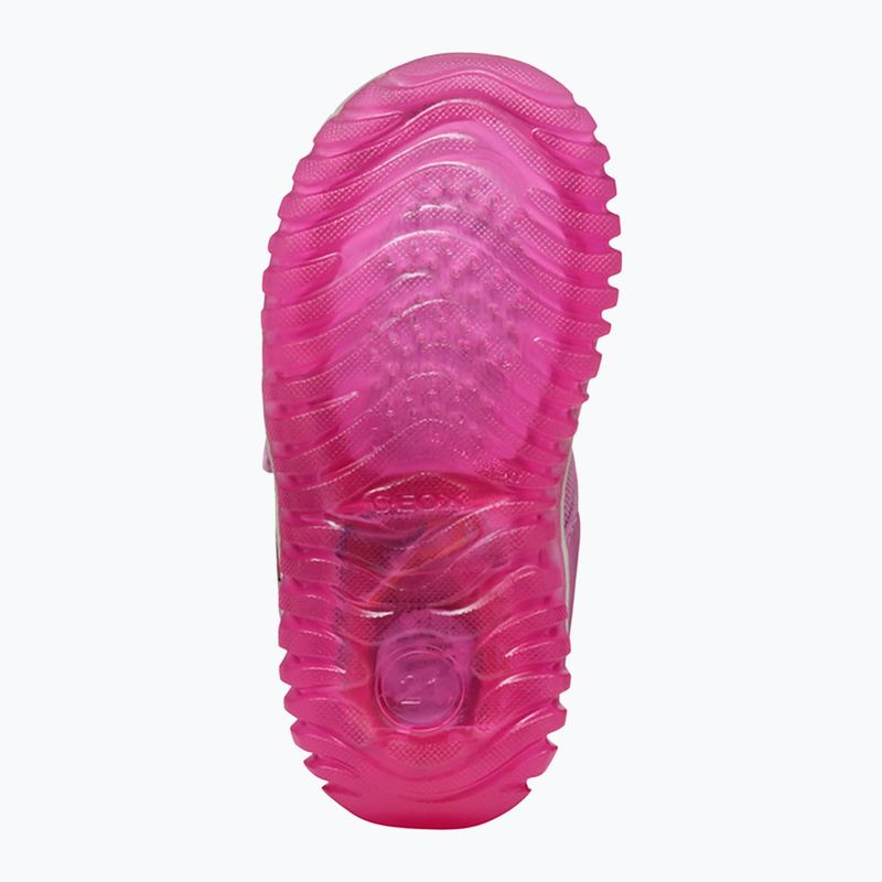 Scarpe Geox Lightyloo rosa scuro per bambini 14