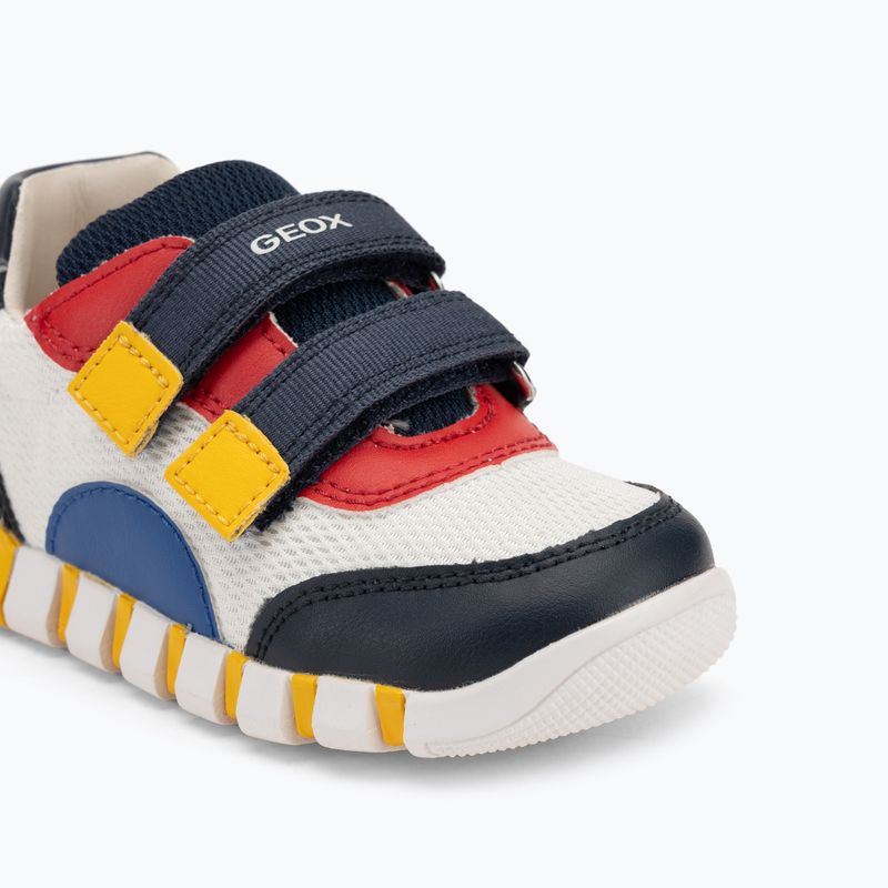 Geox Iupidoo scarpe da bambino bianco/navy 7