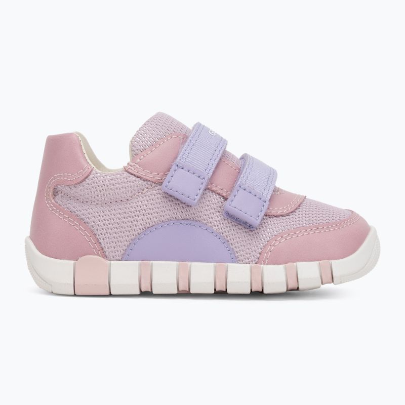 Scarpe Geox Iupidoo rosa/lilla per bambini 2