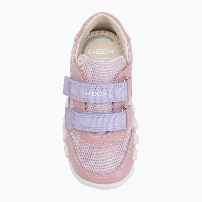 Scarpe Geox Iupidoo rosa/lilla per bambini 5