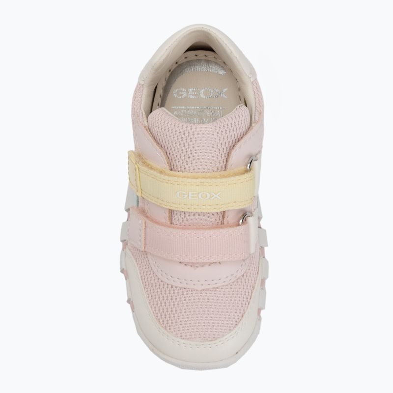 Geox Iupidoo, scarpe da bambino rosa chiaro 5