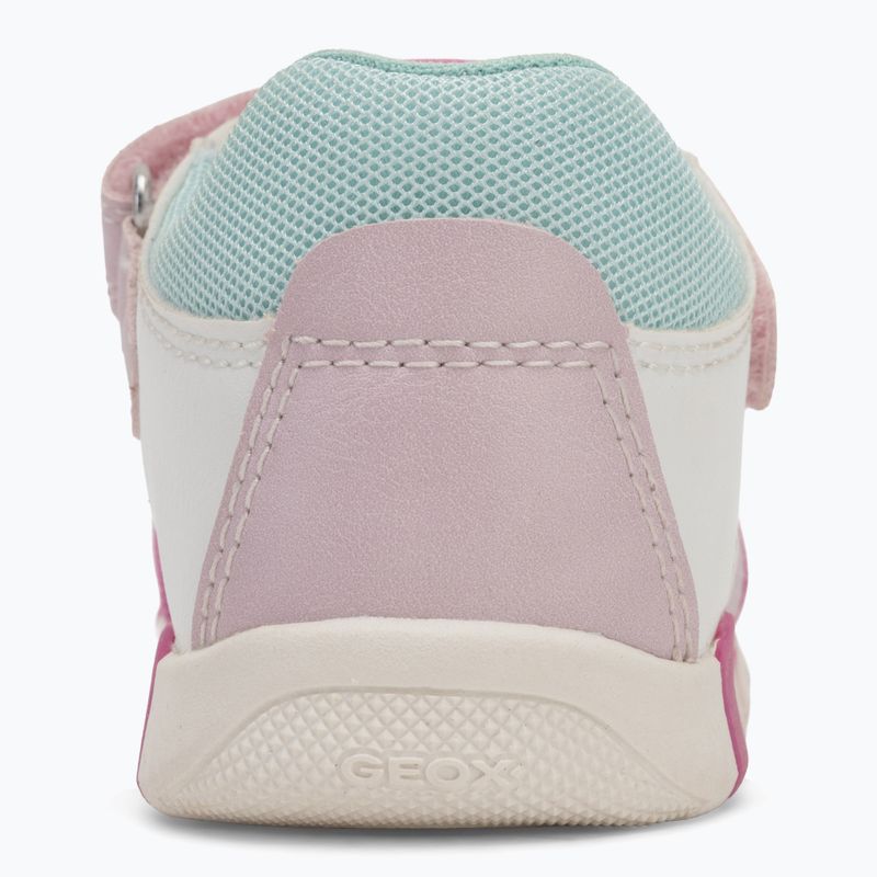 Sandali Geox Iupidoo bianco/fucsia per bambini 6