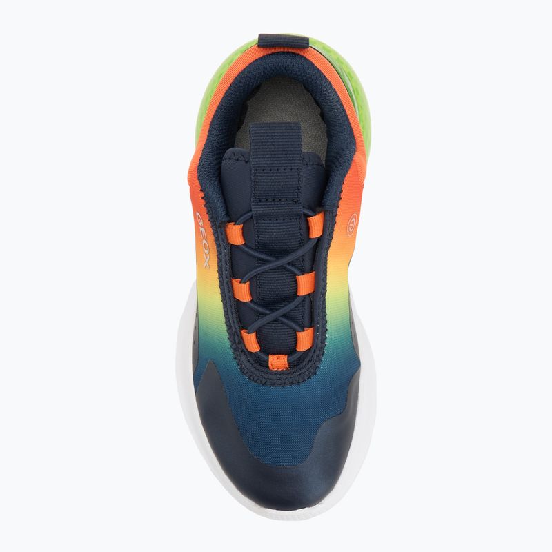 Geox Activart Illuminus navy/lime scarpe junior 5