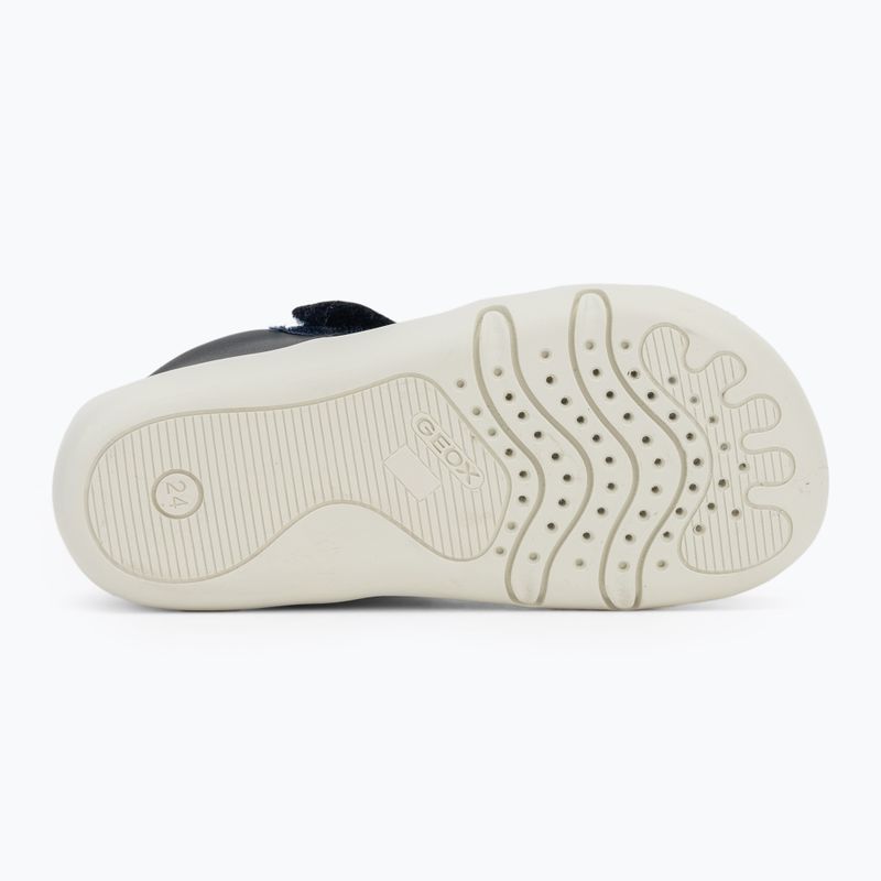 Geox Steppieup navy/bianco scarpe da bambino a piedi nudi 4