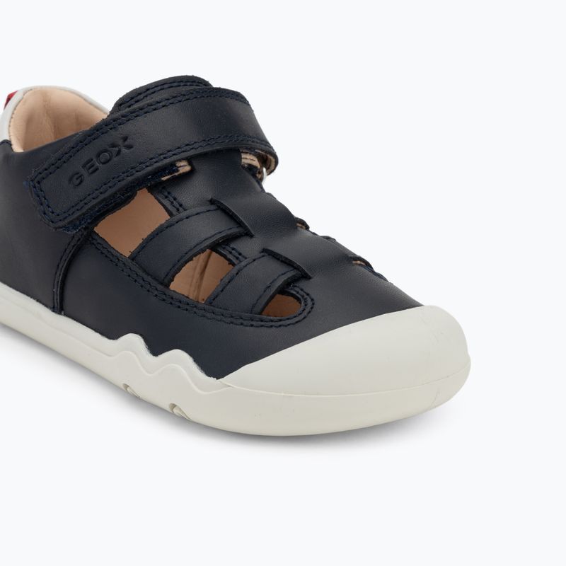 Geox Steppieup navy/bianco scarpe da bambino a piedi nudi 7