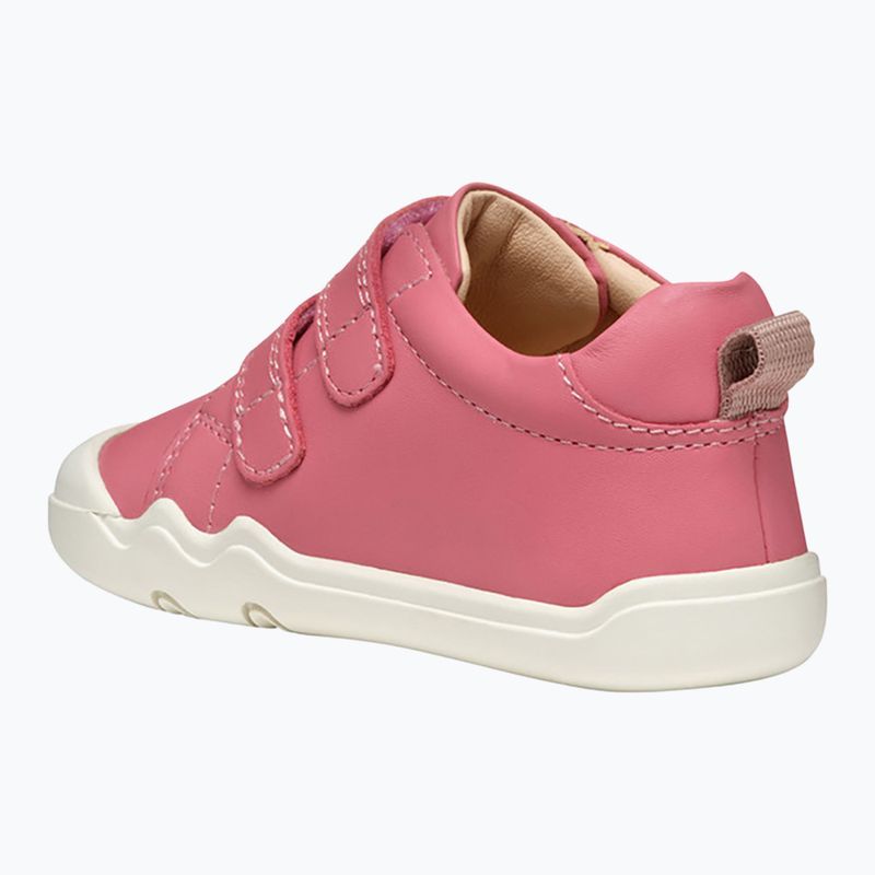Geox Steppieup fucsia scarpe per bambini a piedi nudi 12
