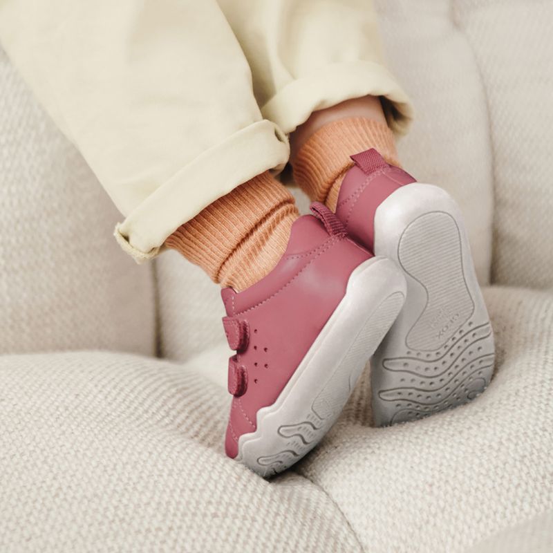 Geox Steppieup fucsia scarpe per bambini a piedi nudi 17