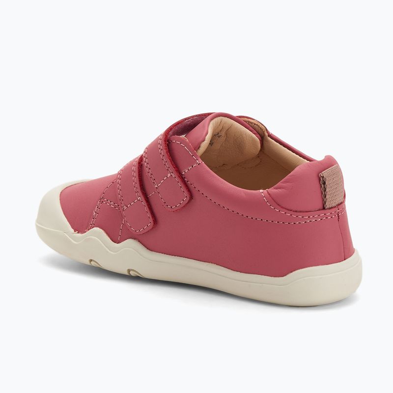 Geox Steppieup fucsia scarpe per bambini a piedi nudi 3