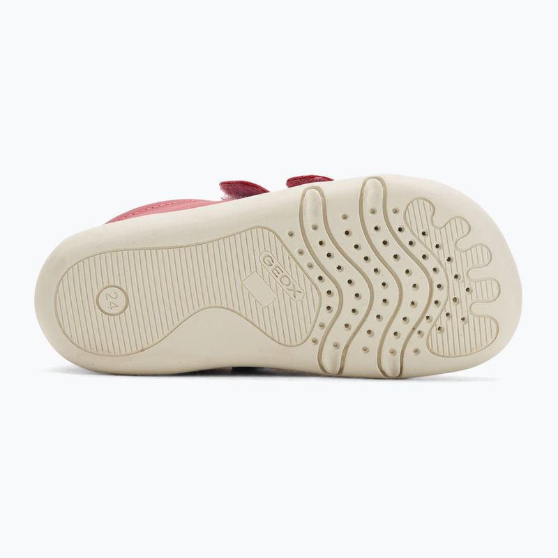 Geox Steppieup fucsia scarpe per bambini a piedi nudi 4