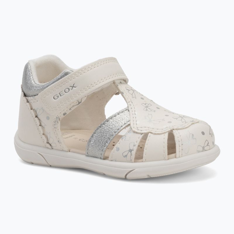 Geox Zapito, sandali per bambini bianco/argento