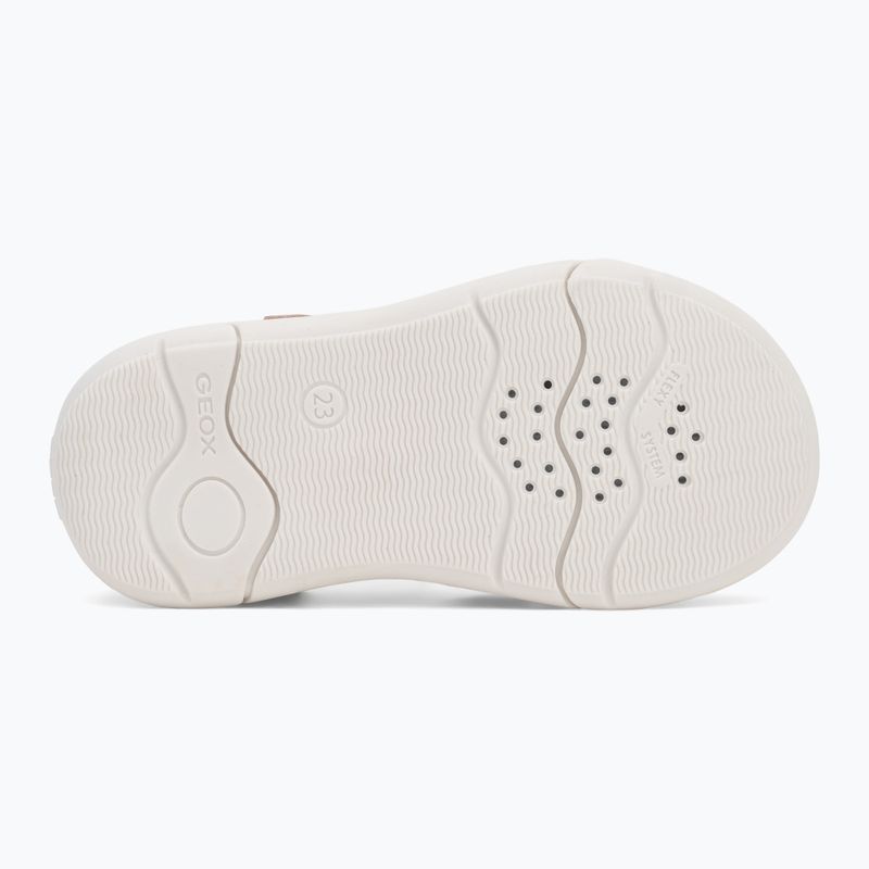 Geox Zapito, sandali per bambini in rosa chiaro 4
