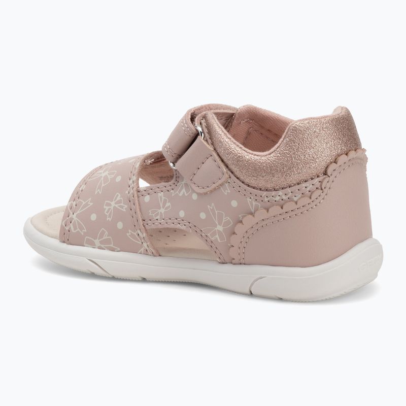 Geox Zapito, sandali per bambini in rosa chiaro 3