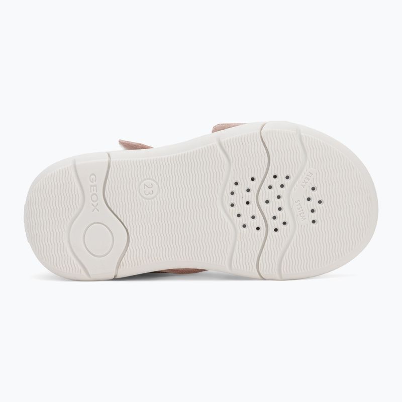 Geox Zapito, sandali per bambini in rosa chiaro 4