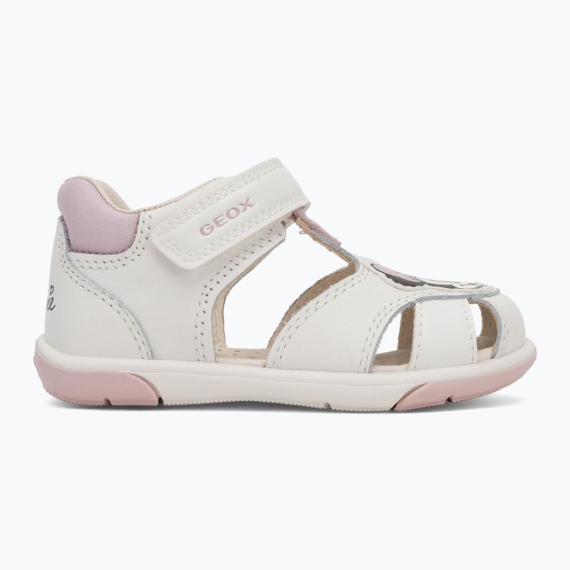 Geox Zapito, sandali per bambini bianco/rosa 2