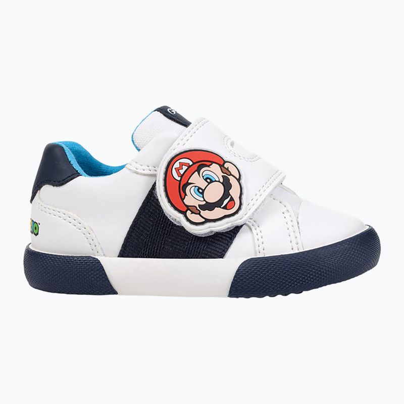 Geox Gisli scarpe da bambino bianco/navy/arancio 9