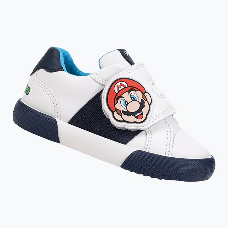 Geox Gisli scarpe da bambino bianco/navy/arancio 10