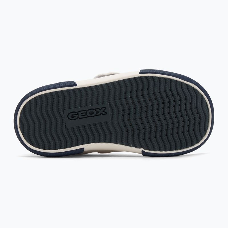 Geox Gisli scarpe da bambino bianco/navy/arancio 4