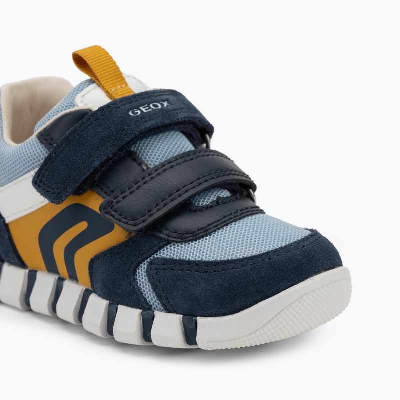 Geox Iupidoo scarpe per bambini navy/chreyellow 7
