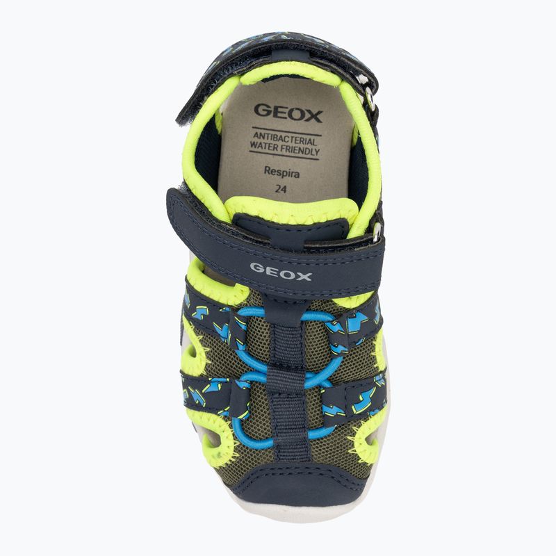 Geox Multy sandali per bambini pistacchio/navy 5