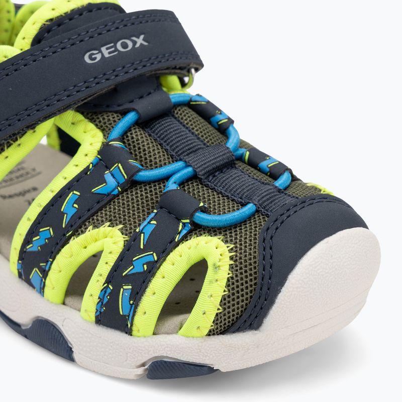 Geox Multy sandali per bambini pistacchio/navy 7