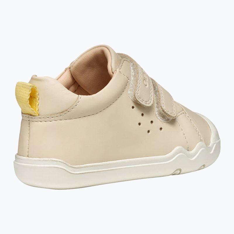Geox Steppieup avorio chiaro scarpe a piedi nudi per bambini 11