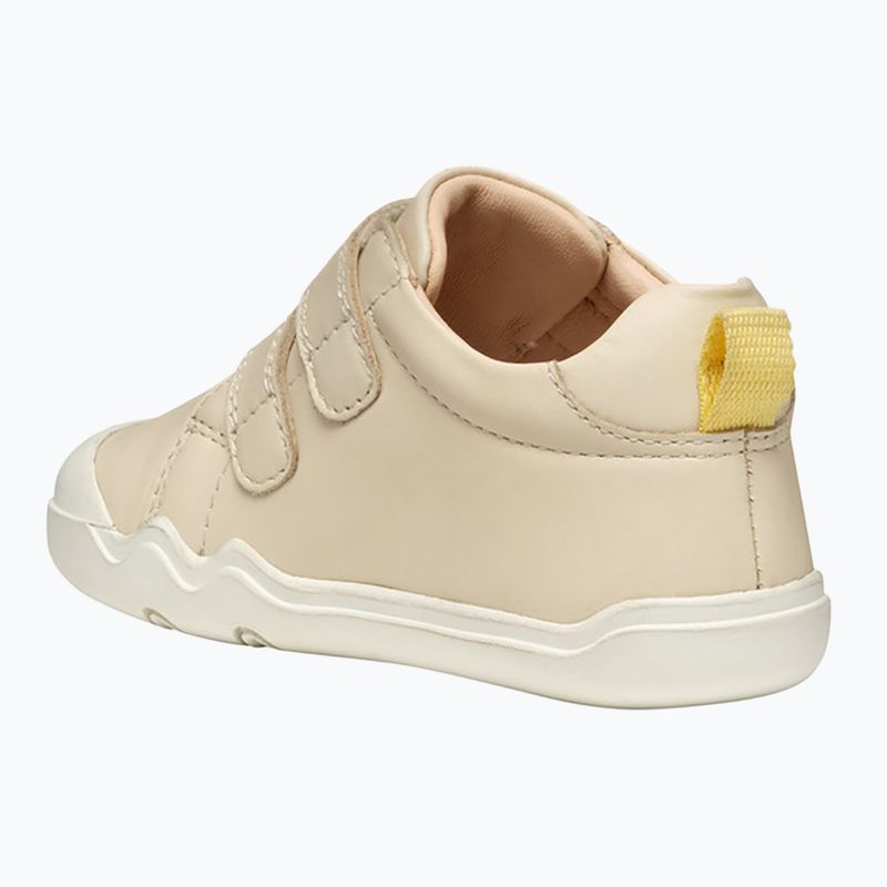 Geox Steppieup avorio chiaro scarpe a piedi nudi per bambini 12