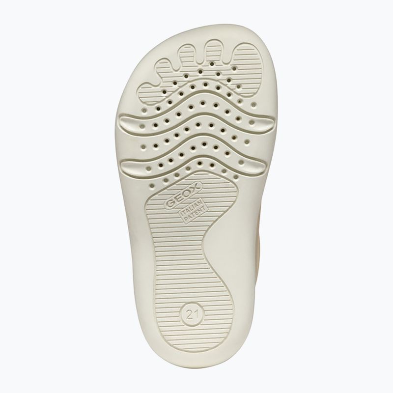 Geox Steppieup avorio chiaro scarpe a piedi nudi per bambini 13