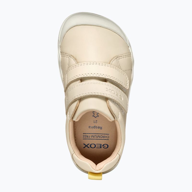 Geox Steppieup avorio chiaro scarpe a piedi nudi per bambini 14